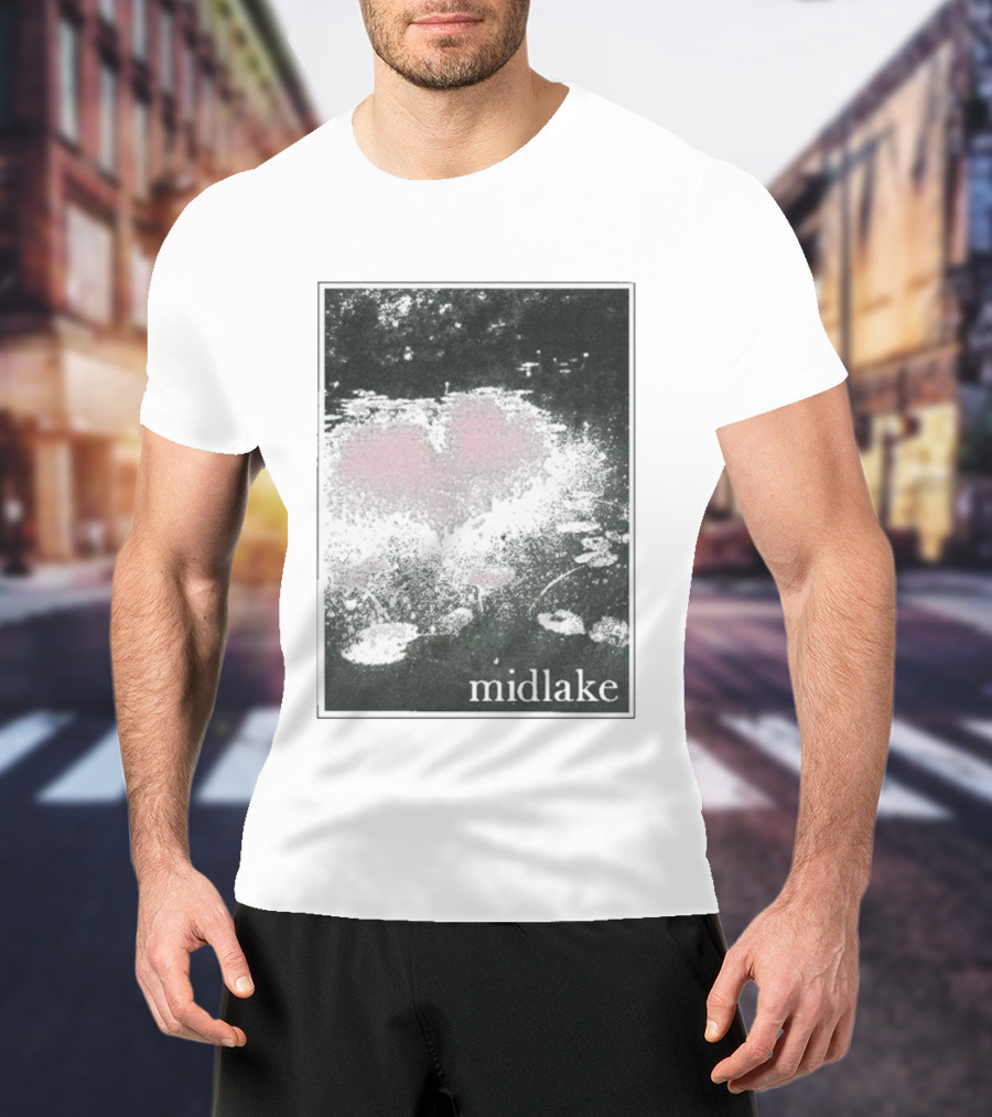 Midlake Pond Heart Lily Pads T-Shirt