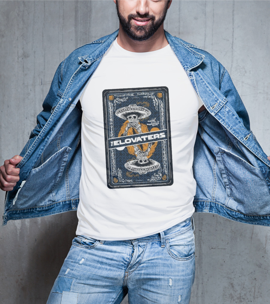 The Elovaters I’ll Be Gone Before The Morning Sun Hampton Beach Skeleton T-Shirt