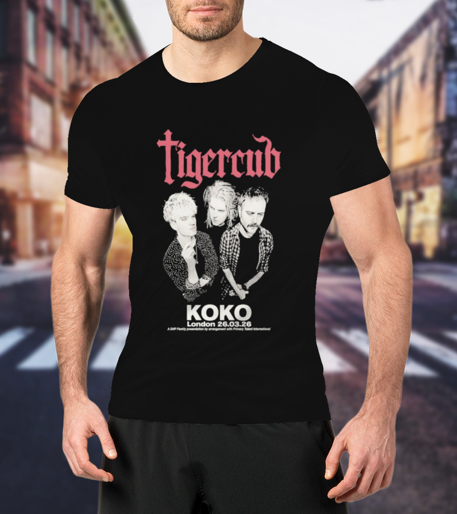 Tigercub KOKO London March 26 2026 Tour T-Shirt