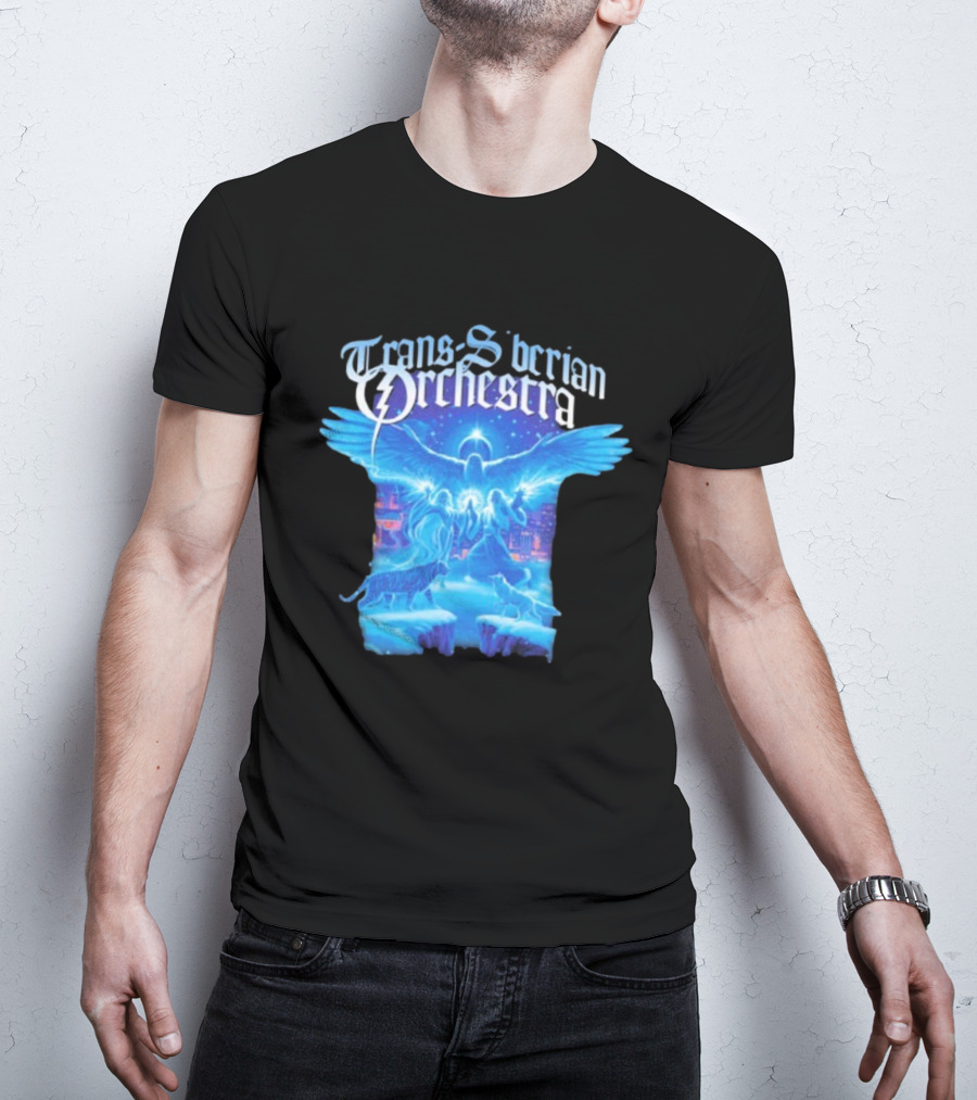 Trans-Siberian Orchestra Winter Wizards Angelic Magic Scene T-Shirt
