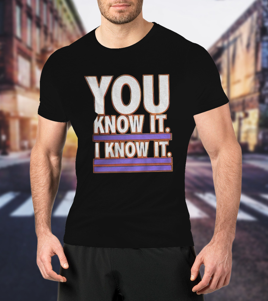 Zack Ryder You Know It I Know It WWE Broski T-Shirt