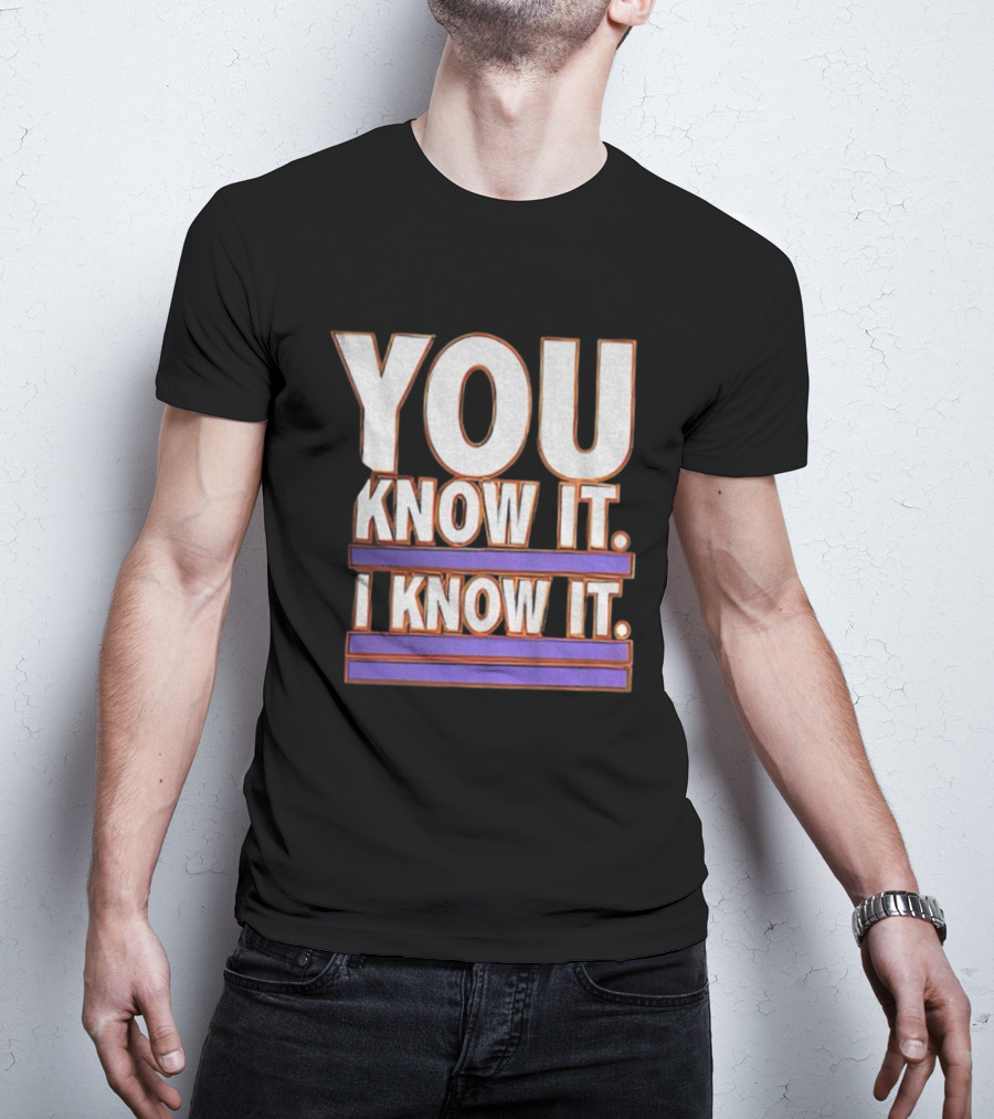 Zack Ryder You Know It I Know It WWE Broski T-Shirt