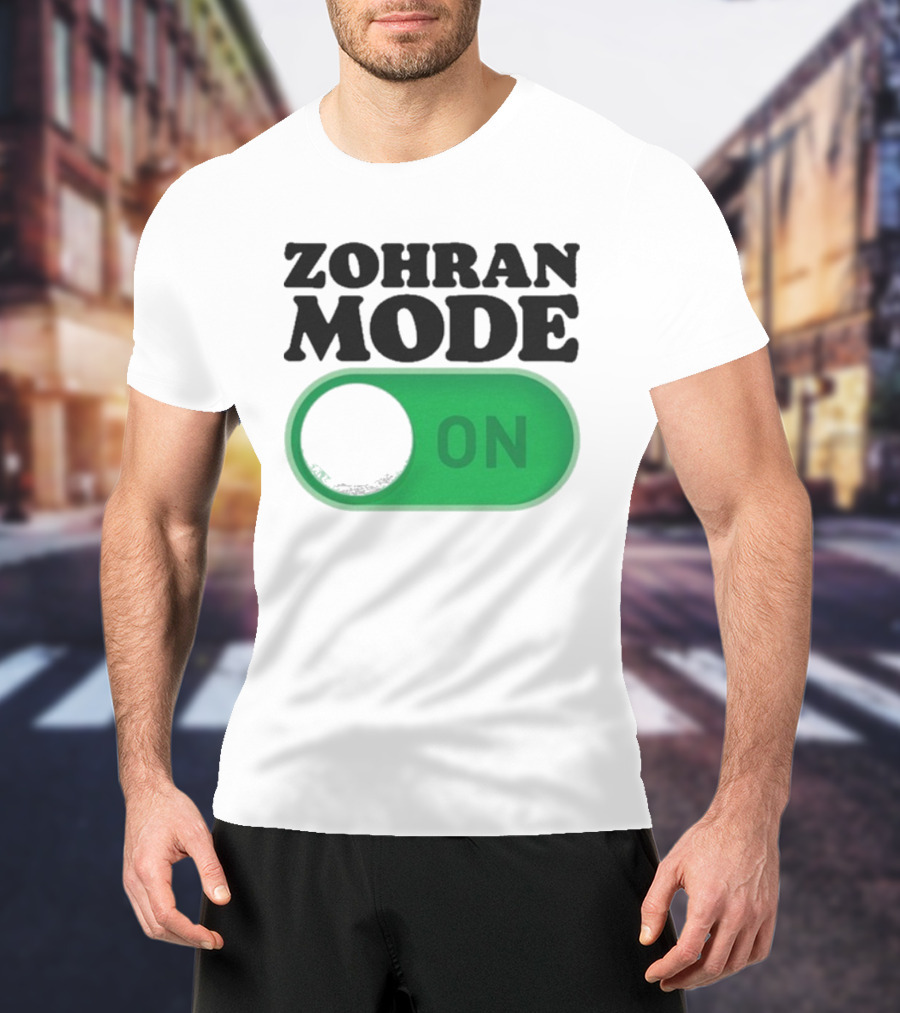 Zohran Mode On Switch Graphic T-Shirt
