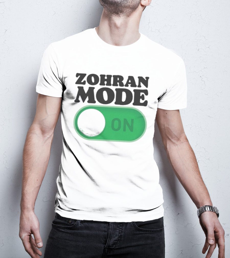 Zohran Mode On Switch Graphic T-Shirt