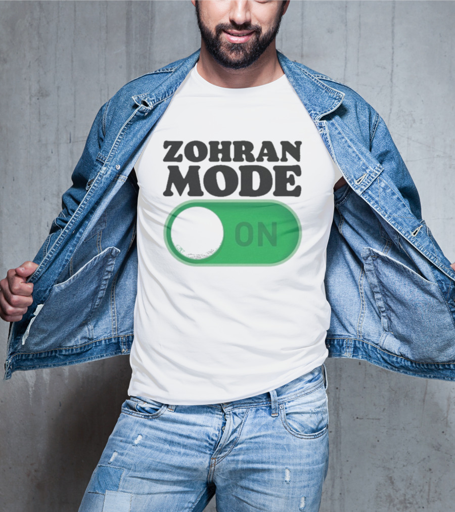 Zohran Mode On Switch Graphic T-Shirt
