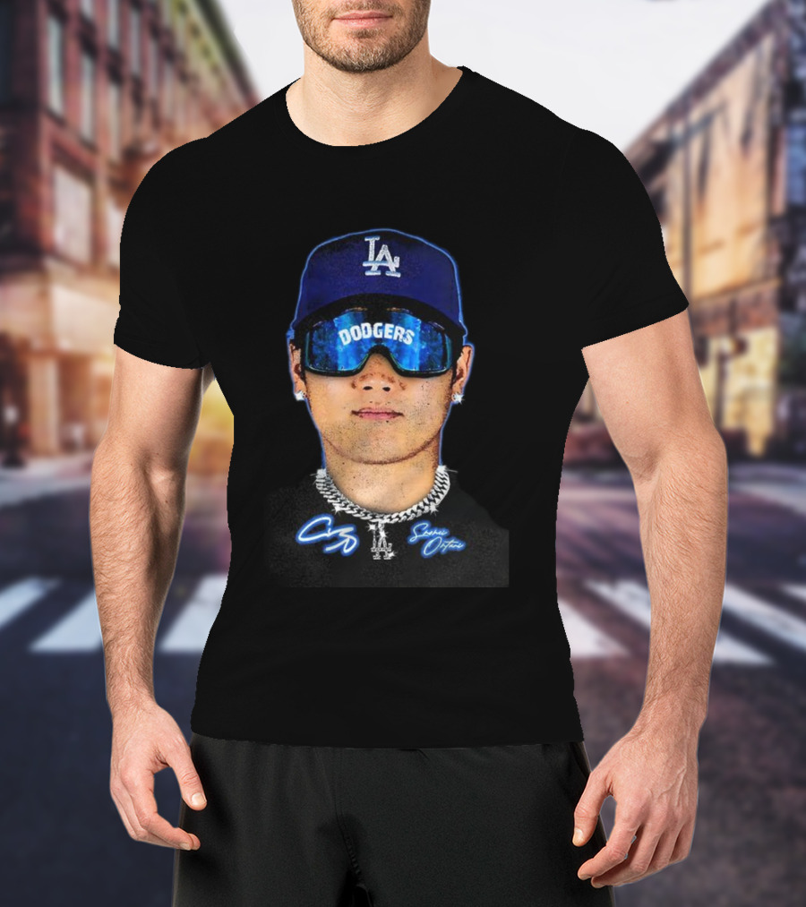Shohei Ohtani Los Angeles Dodgers 2025 World Series Champions 4X MVP Signature Style T-Shirt