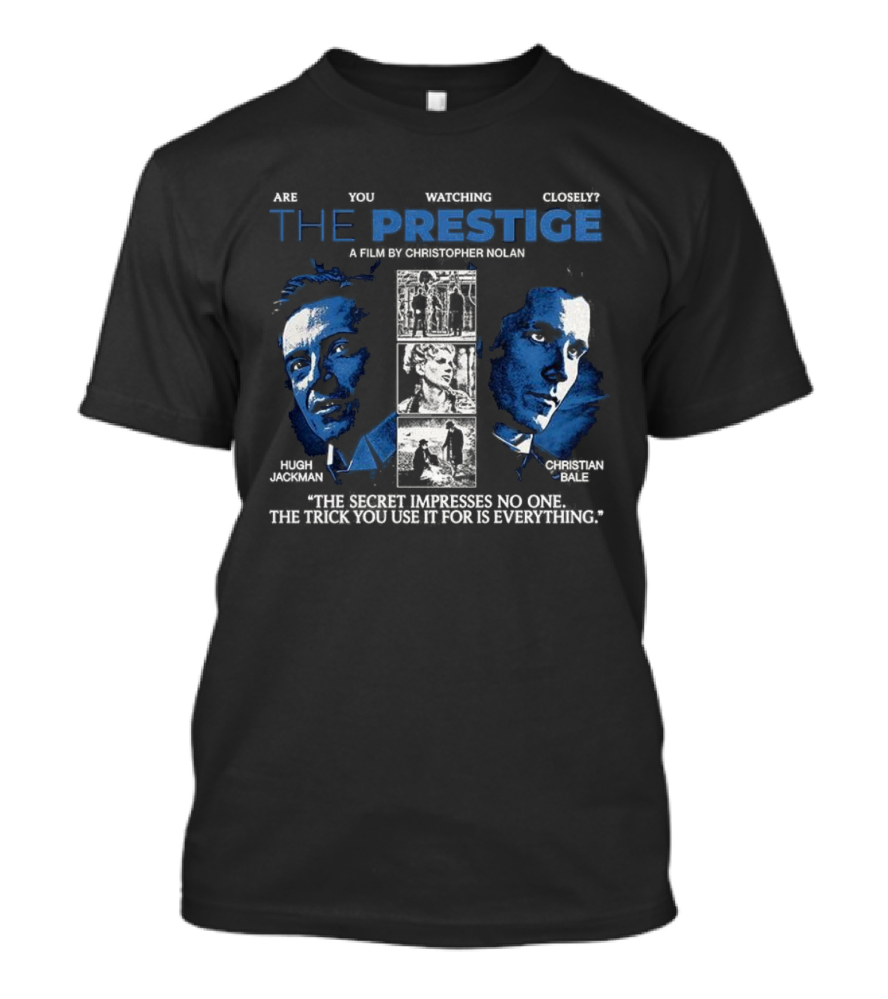 The Prestige 2006 Retro The Secret Impresses No One T-Shirt