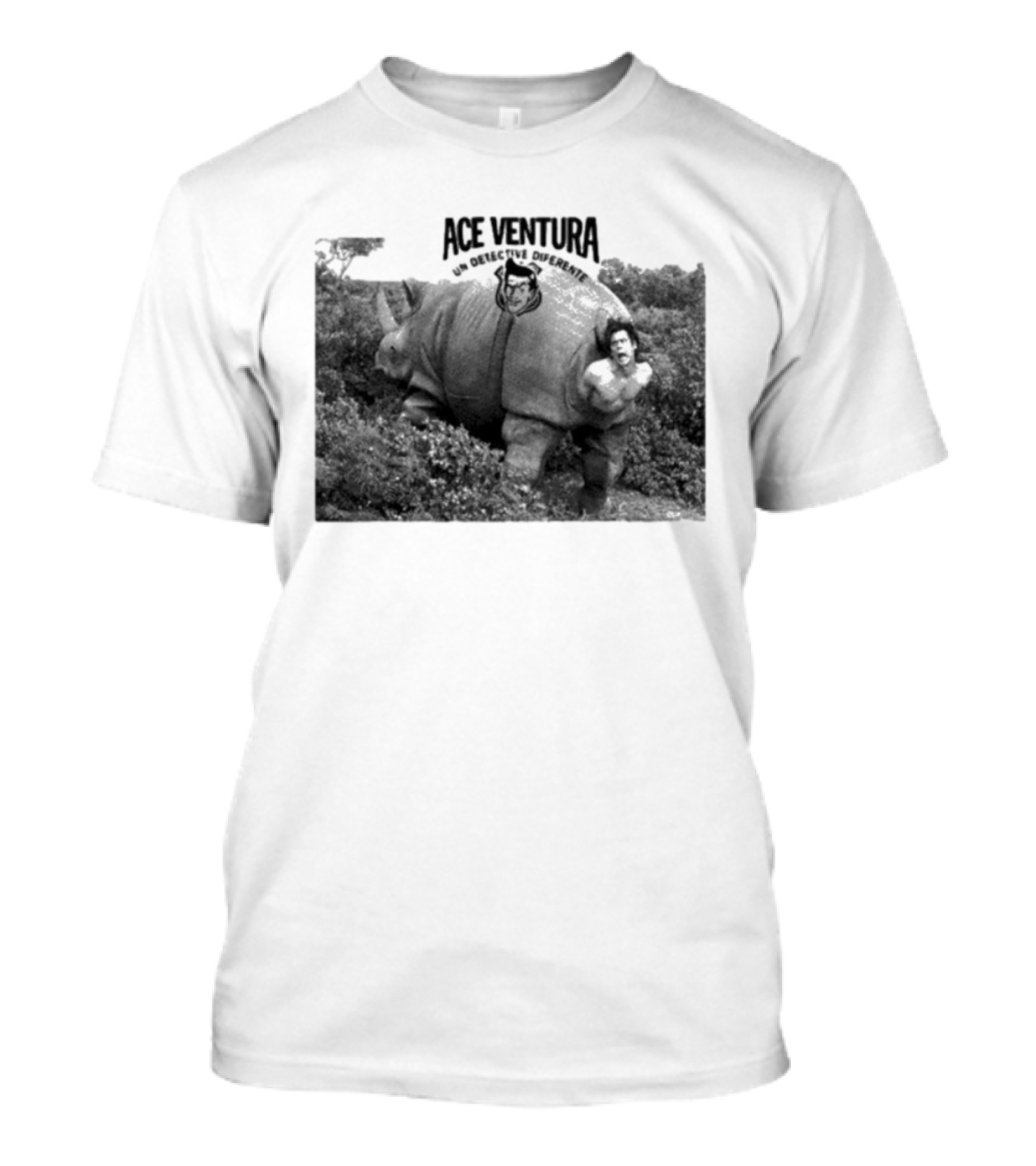 Ace Ventura Un Detective Diferente Rhino Escape Scene T-Shirt
