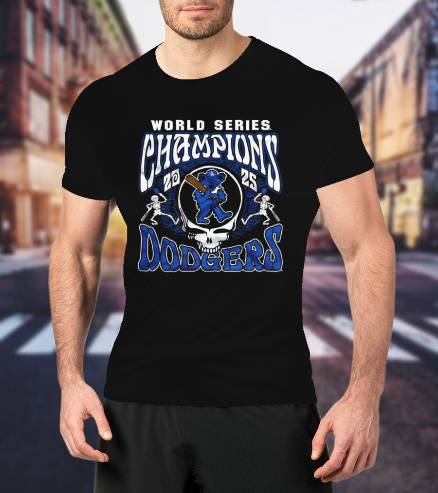 Grateful World Series Champions Dodgers 2025 T-Shirt