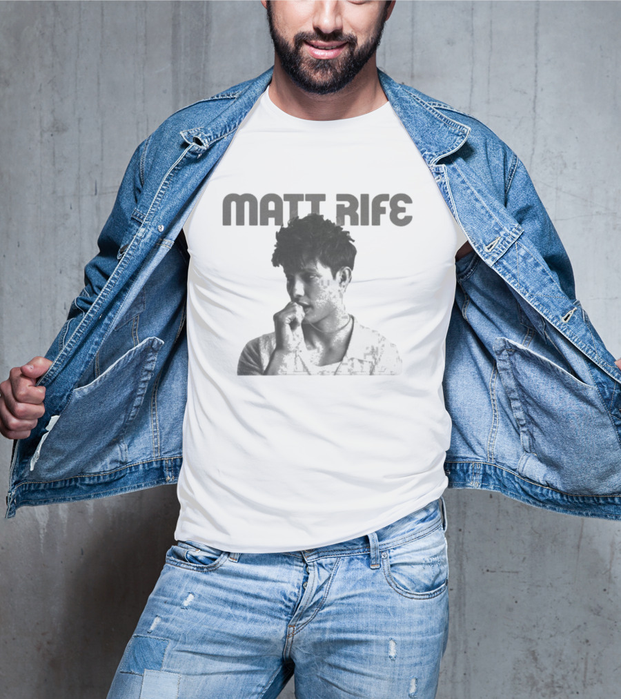 Matt Rife Black And White Image T-Shirt