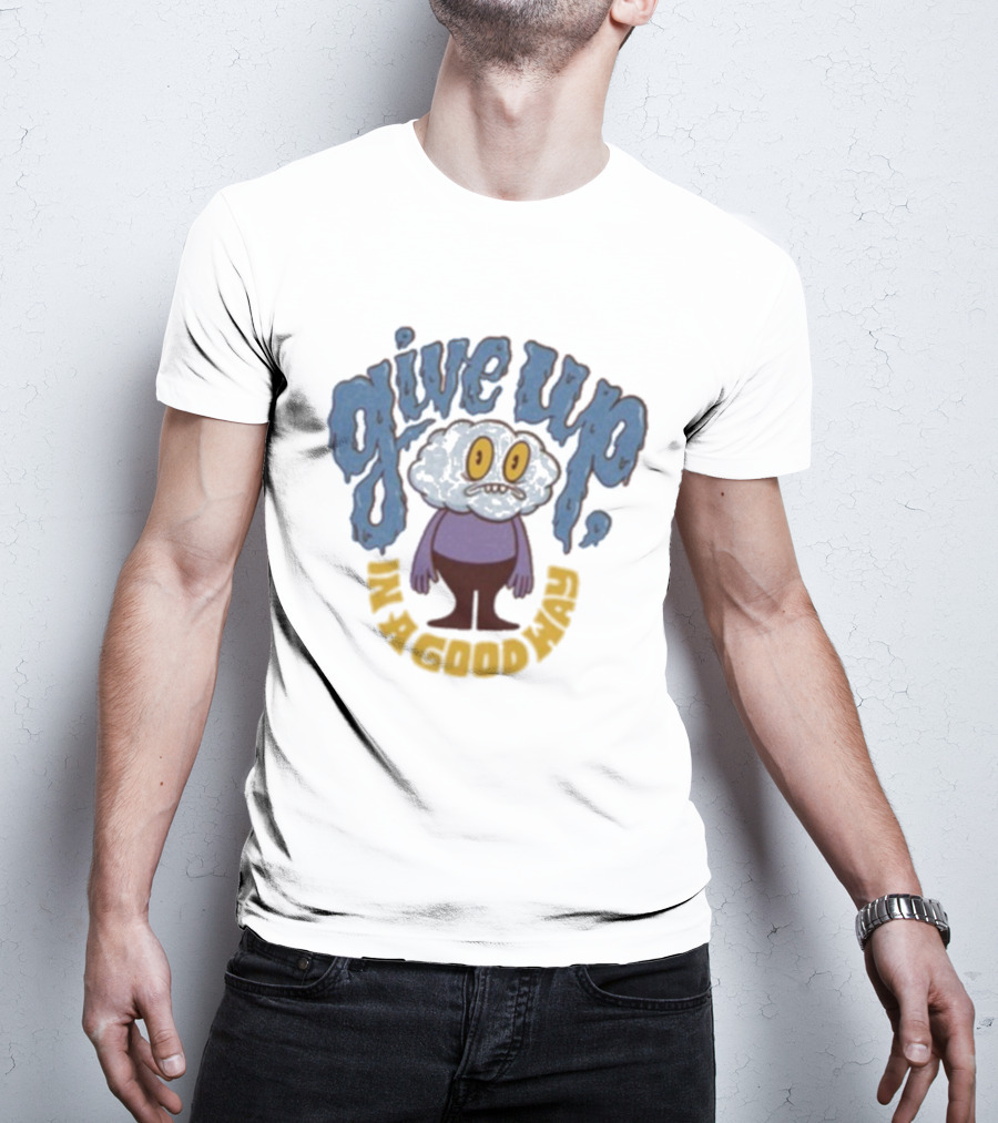 Petey Give Up In A Good Way USA Egg Character T-Shirt