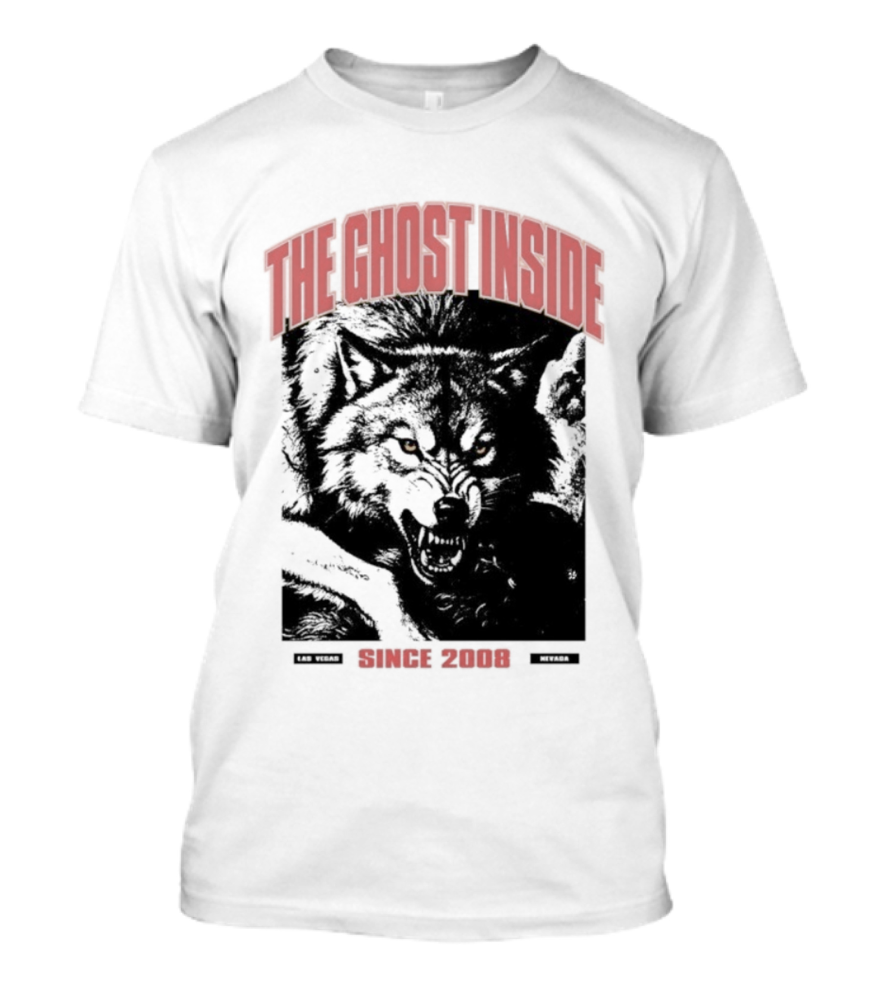The Ghost Inside Fierce Wolves Since 2008 T-Shirt