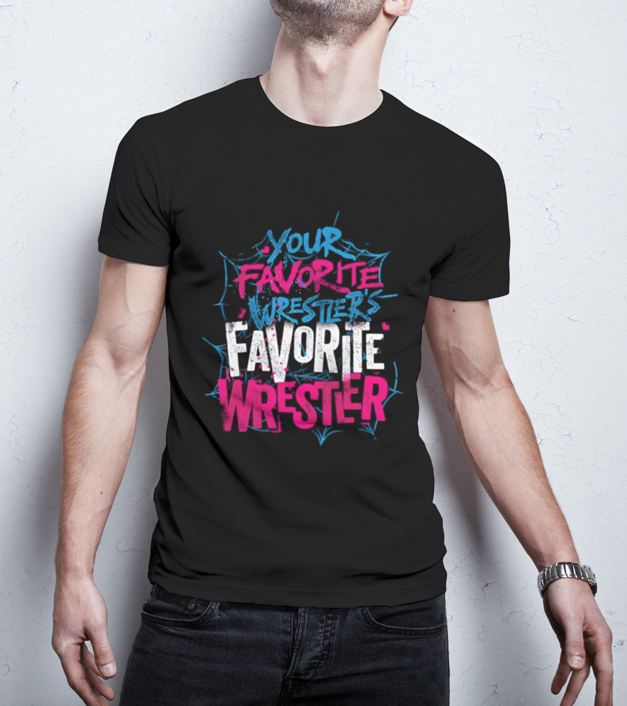 AJ Lee Your Favorite Wrestler’s Favorite Wrestler WWE AJ Mendez T-Shirt