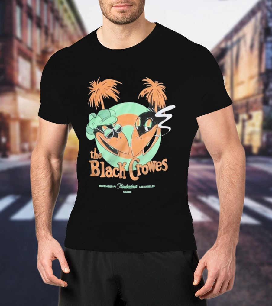 The Black Crowes Troubadour Los Angeles November 14 Event T-Shirt