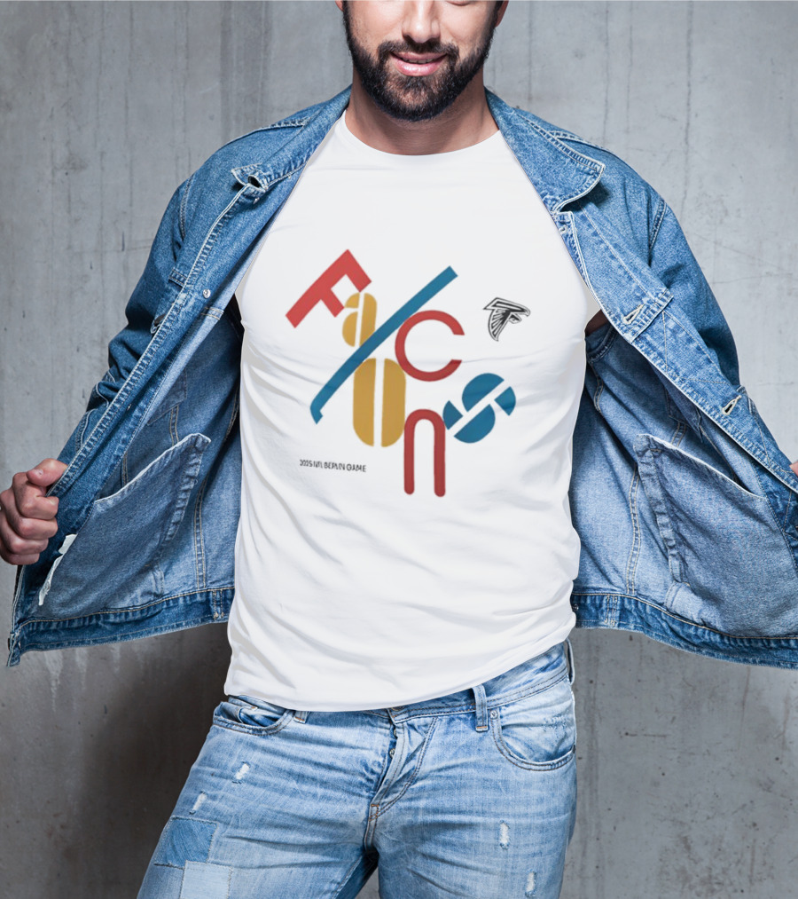 Atlanta Falcons Hometown Berlin Falcons NFL Team Artistic Elements T-Shirt