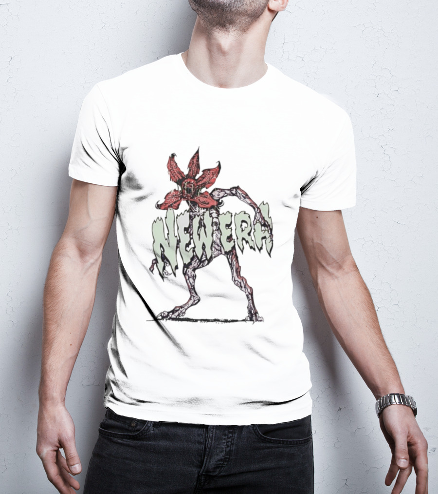 Demogorgon New Era Horror Monster Fan Art T-Shirt