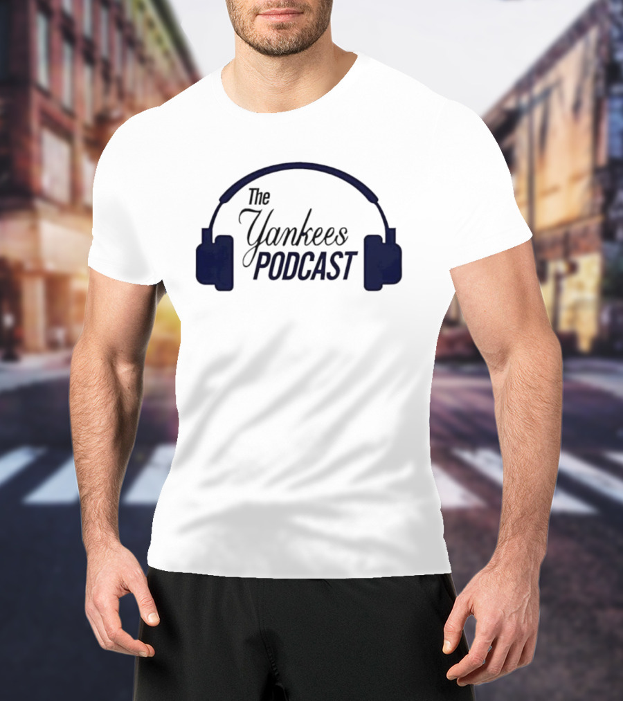 The Yankees Podcast Headset Logo T-Shirt