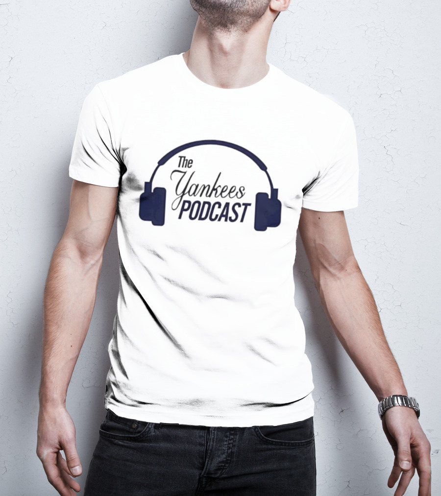 The Yankees Podcast Headset Logo T-Shirt