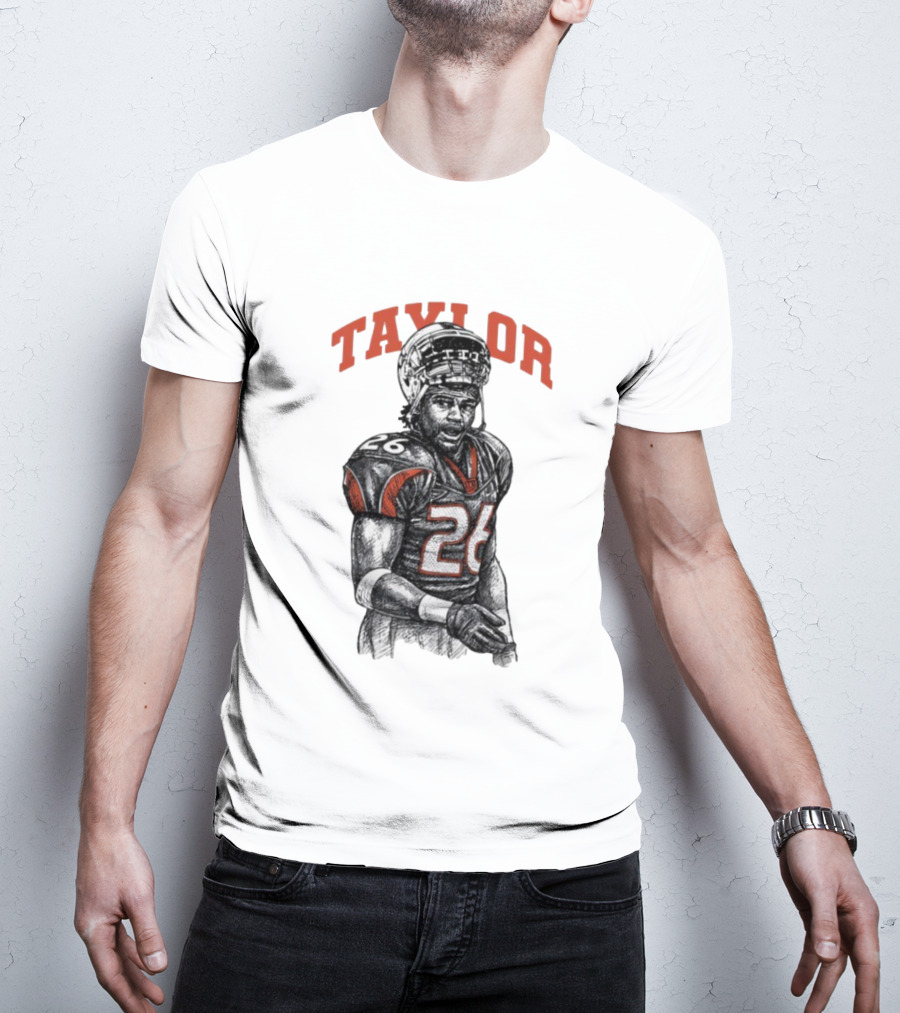 Miami Hurricanes Sean Taylor 26 Sketch Legend T-Shirt
