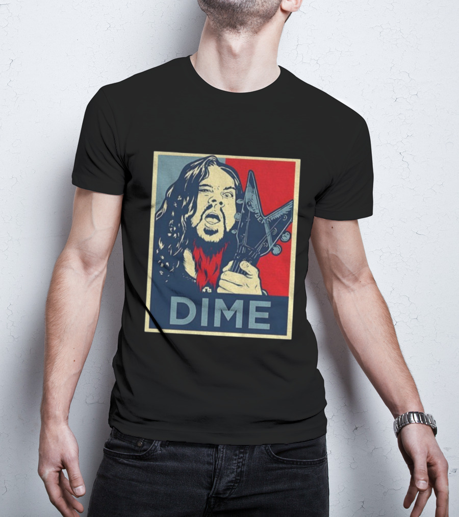 Dimebag Darrell Abbott Vintage Hope Style T-Shirt