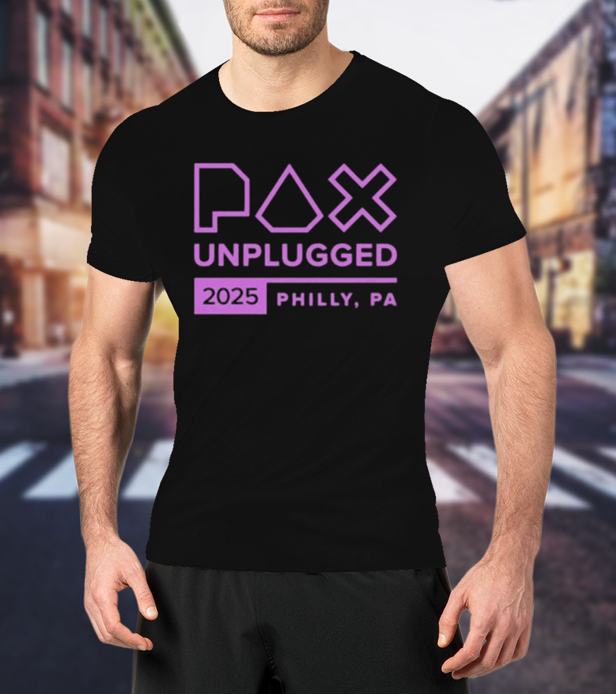 PAX Unplugged 2025 Philly PA Event T-Shirt