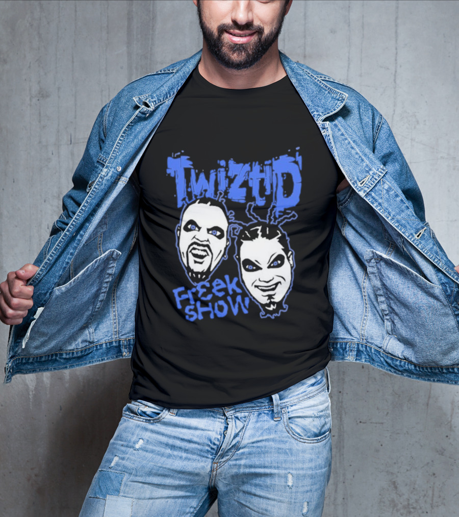Twiztid Freak Show Faces Horror Band Merch T-Shirt