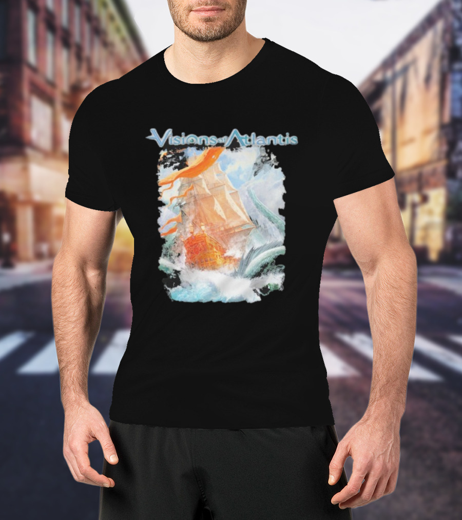 Visions Of Atlantis Nautical Symphony Adventure T-Shirt