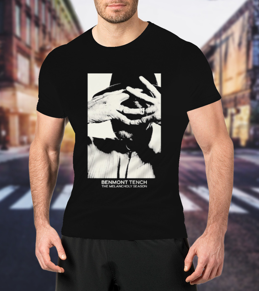 Benmont Tench Peeking Eye Hands The Melancholy Season T-Shirt