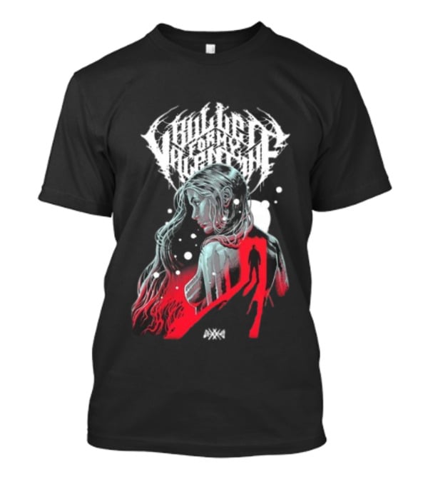 Bullet For My Valentine Poisoned Ascendancy Through The Door Woman Silhouette 2025 T-Shirt