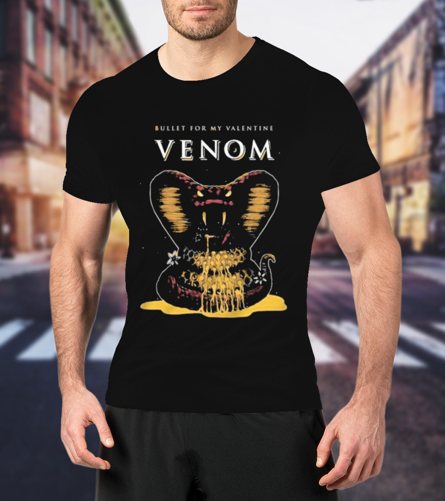 Bullet For My Valentine Venom Cobra Mead T-Shirt