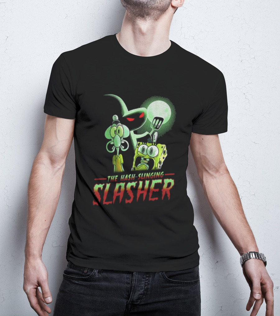 The Hash Slinging Slasher Ocean Cartoon Characters T-Shirt