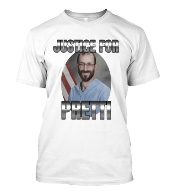 Justice For Alex Pretti Minneapolis ICU Nurse Memorial T-Shirt