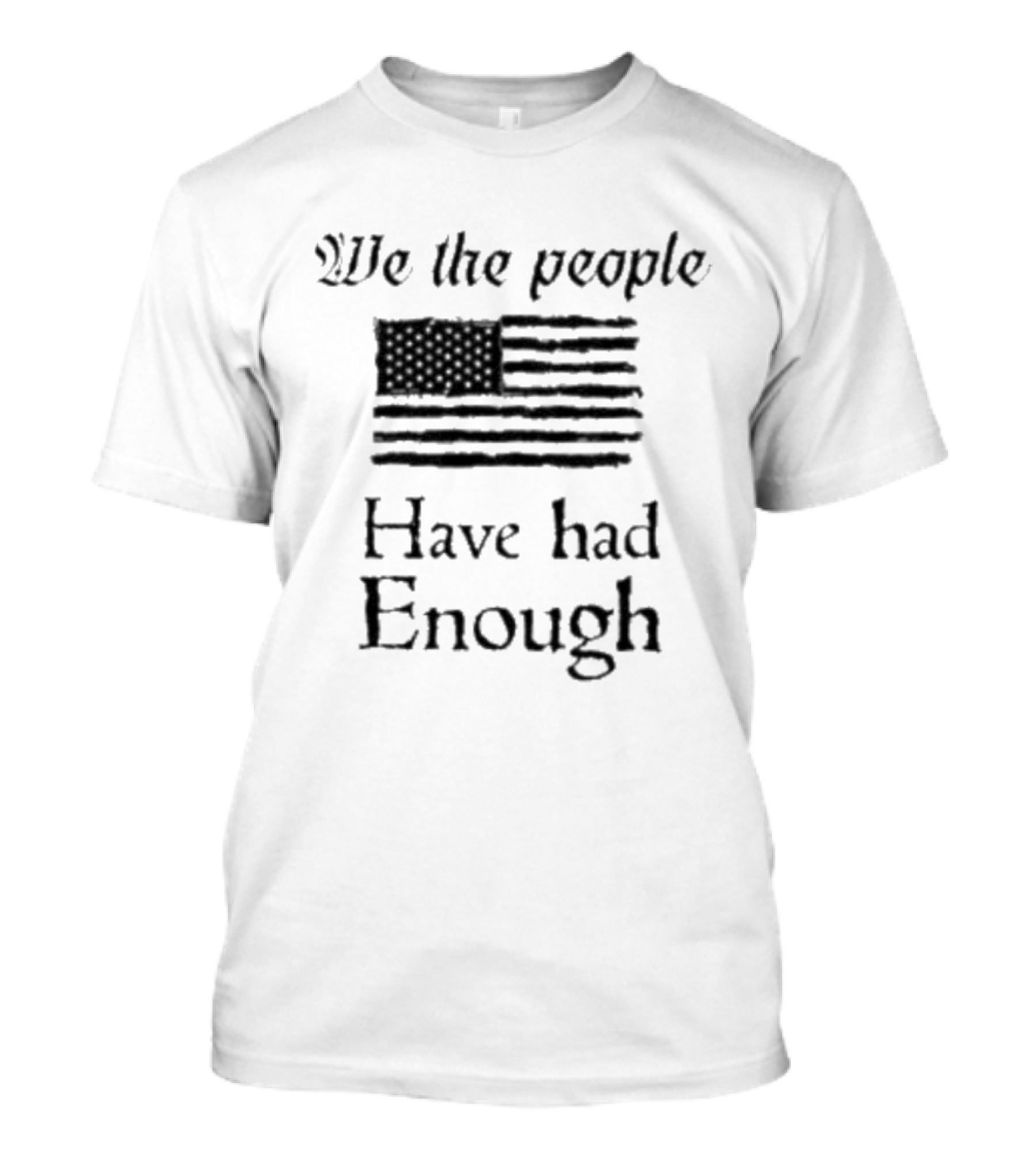 We The People American Flag Protest T-Shirt