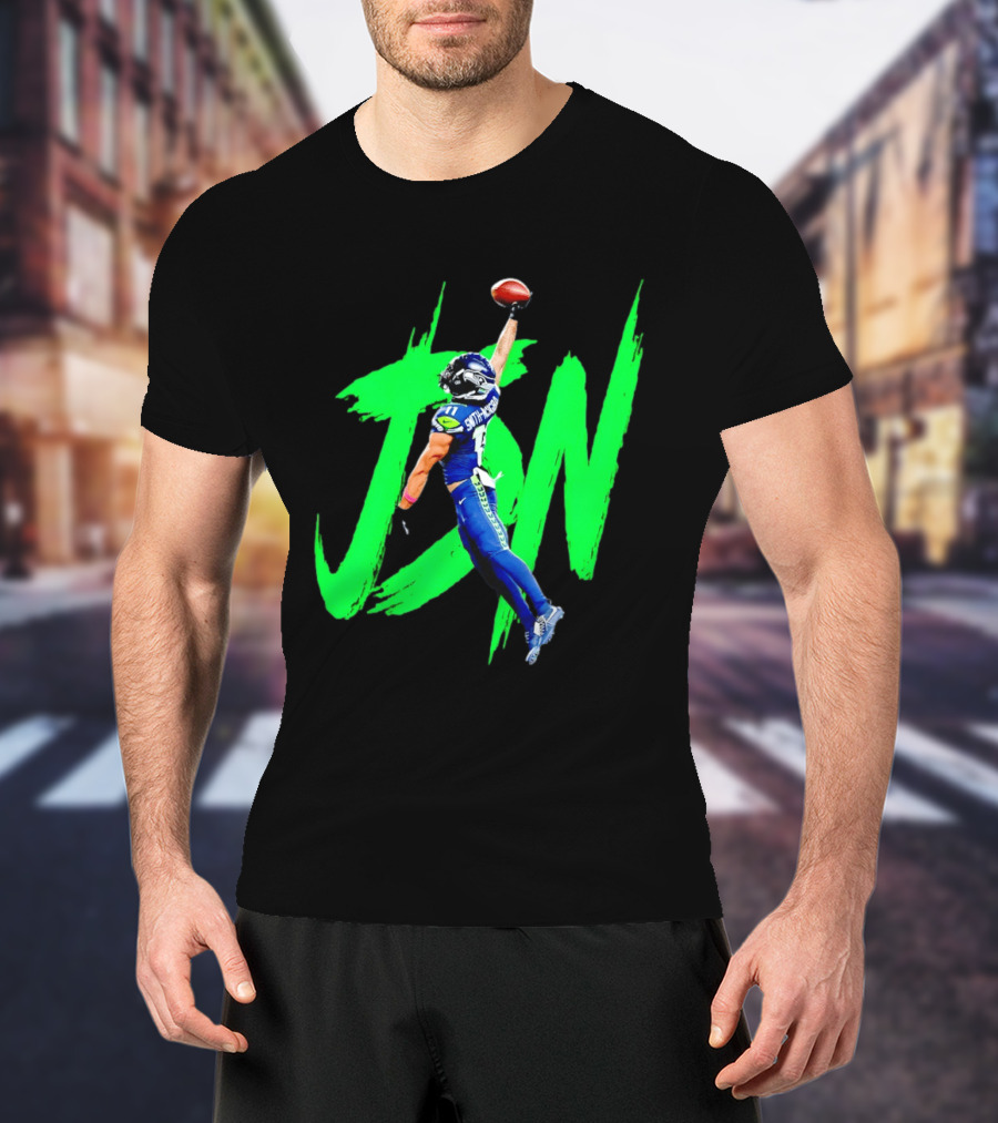 JSN Jaxon Smith Njigba Seattle Seahawks Football 2025 T-Shirt