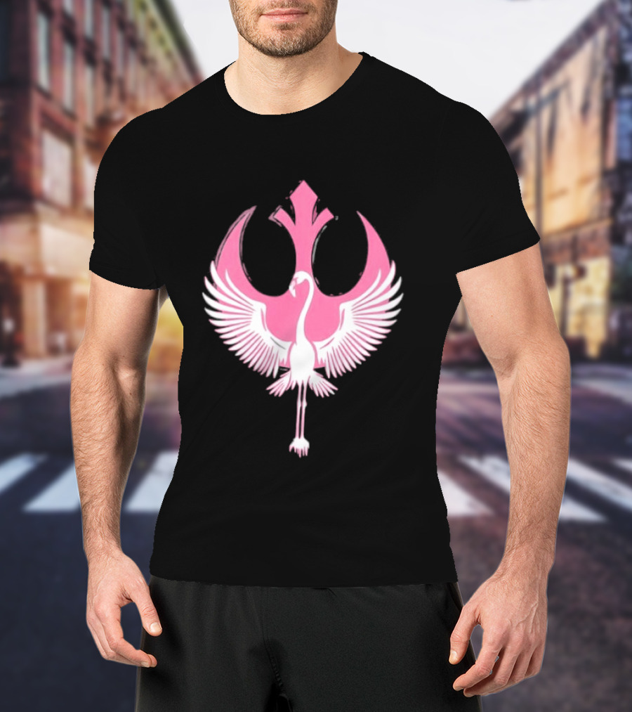 Star Wars Rebel Alliance Flamingo Pink Variant T-Shirt