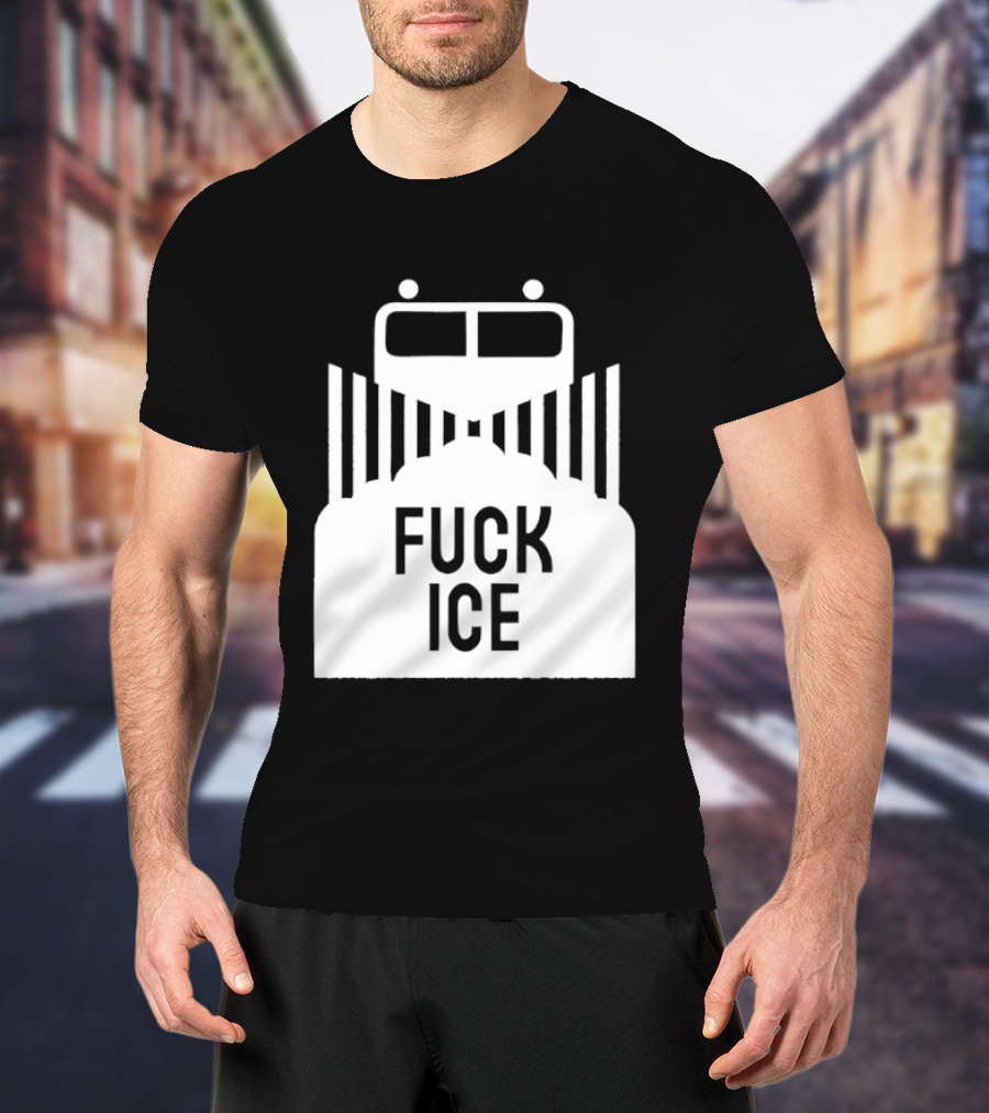 Fuck Ice Detention Abolition Protest Message T-Shirt