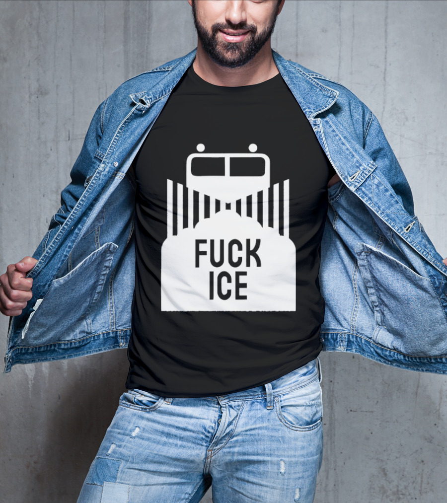 Fuck Ice Detention Abolition Protest Message T-Shirt