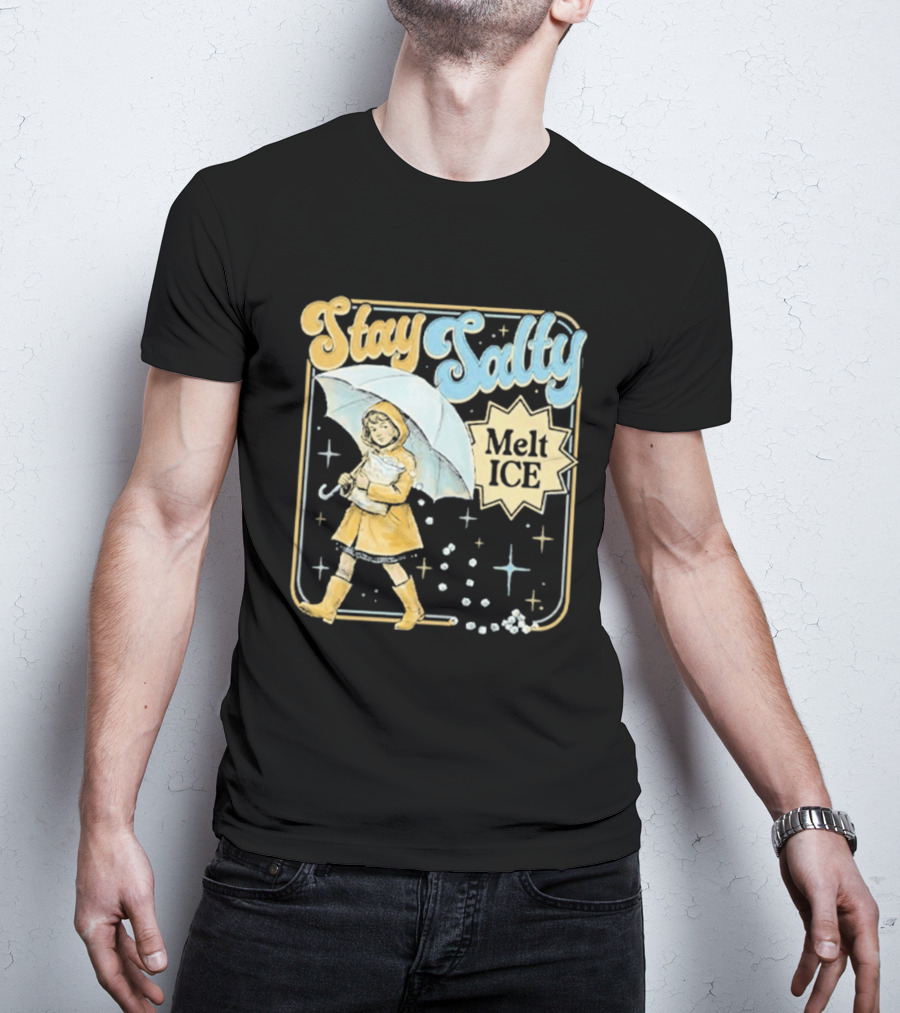 Stay Salty Melt ICE Umbrella Girl T-Shirt