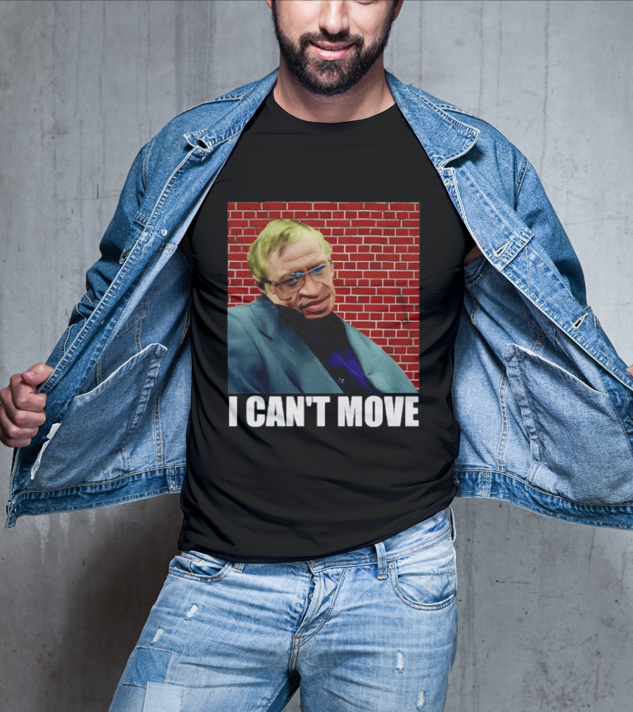 George Floyd Stephen Hawking I Can’t Move T-Shirt