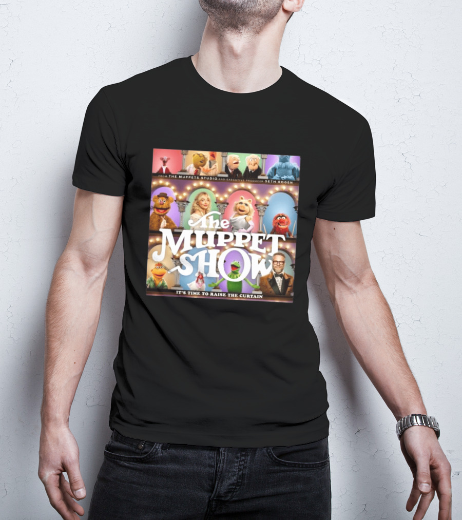 The Muppet Show It's Time To Raise The Curtain February 4 2026 Seth Rogen Executive Producer T-Shirt