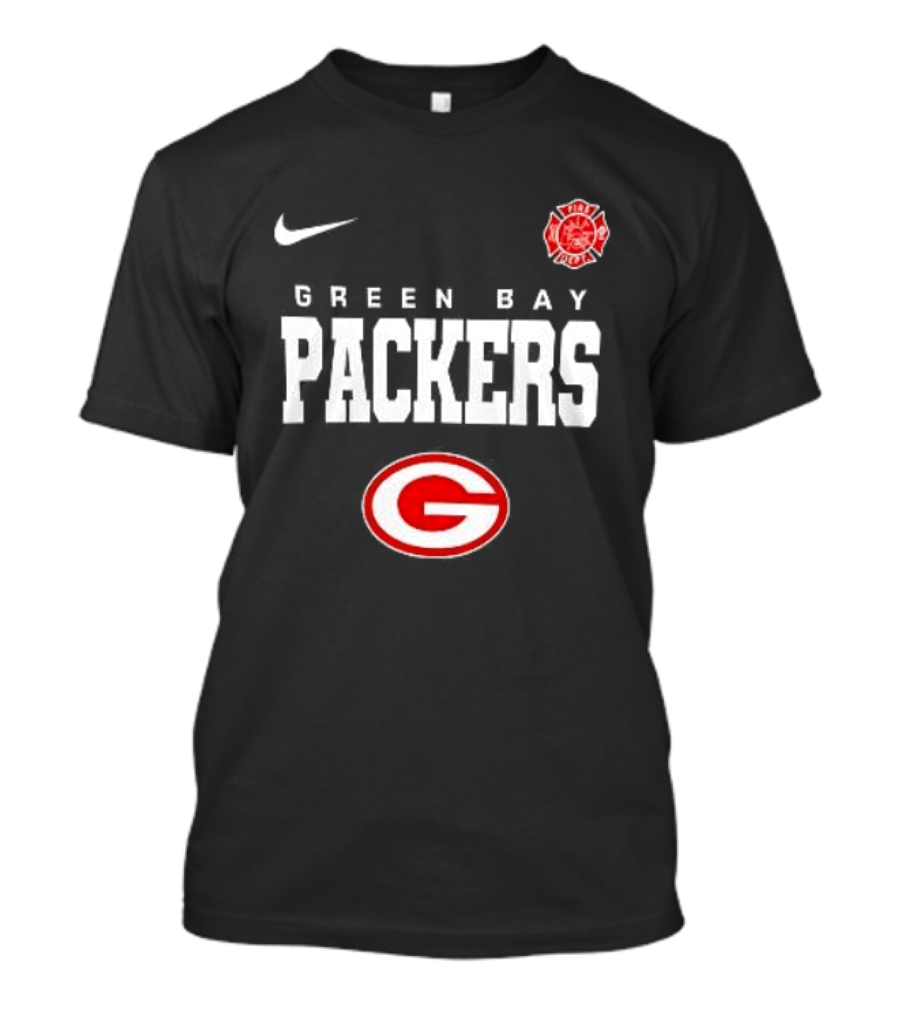 Green Bay Packers Red Friday Firefighter Nike Packers G T-Shirt