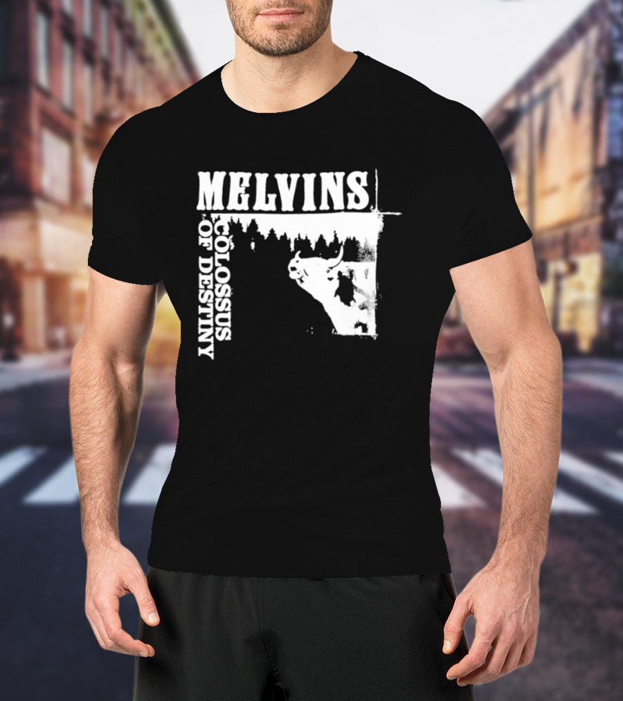 Melvins Colossus Of Destiny Iconic Merchandising Fan Favorite T-Shirt