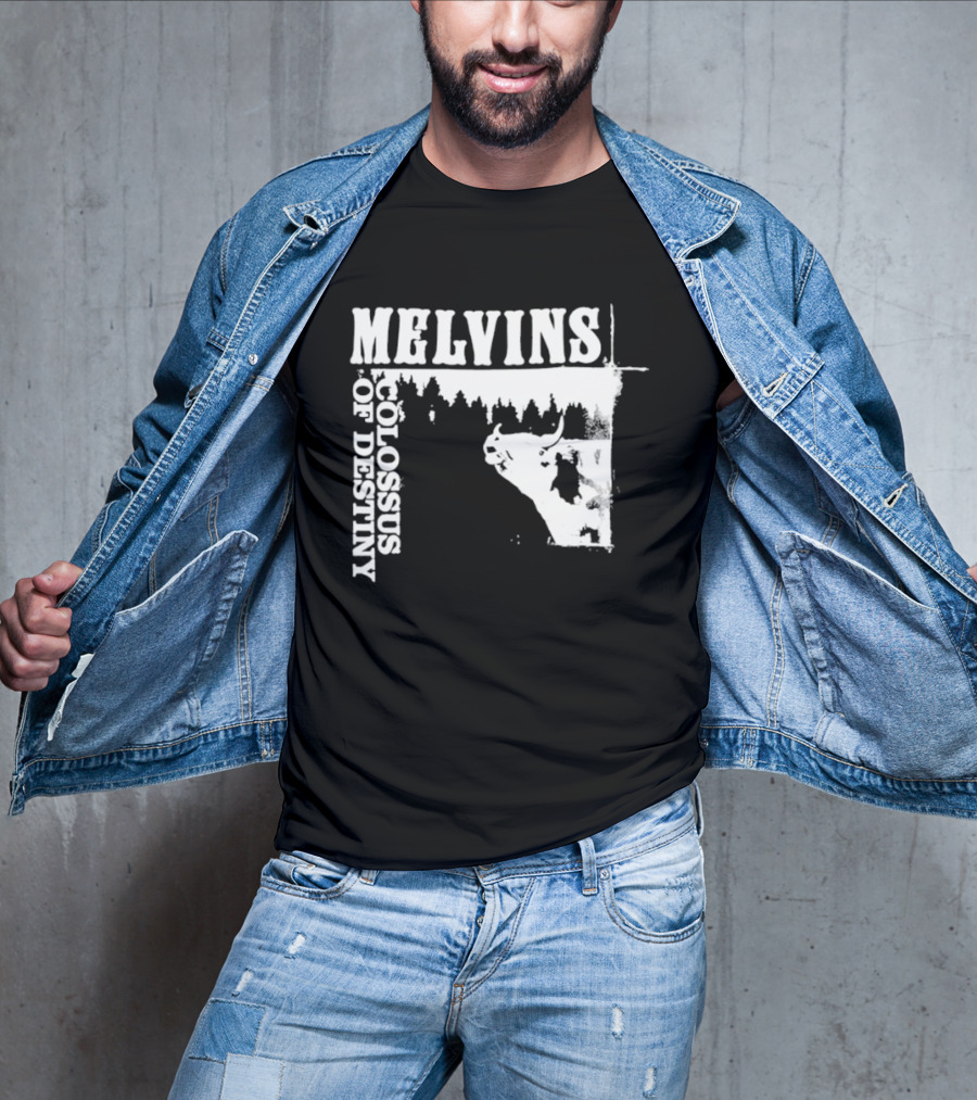 Melvins Colossus Of Destiny Iconic Merchandising Fan Favorite T-Shirt
