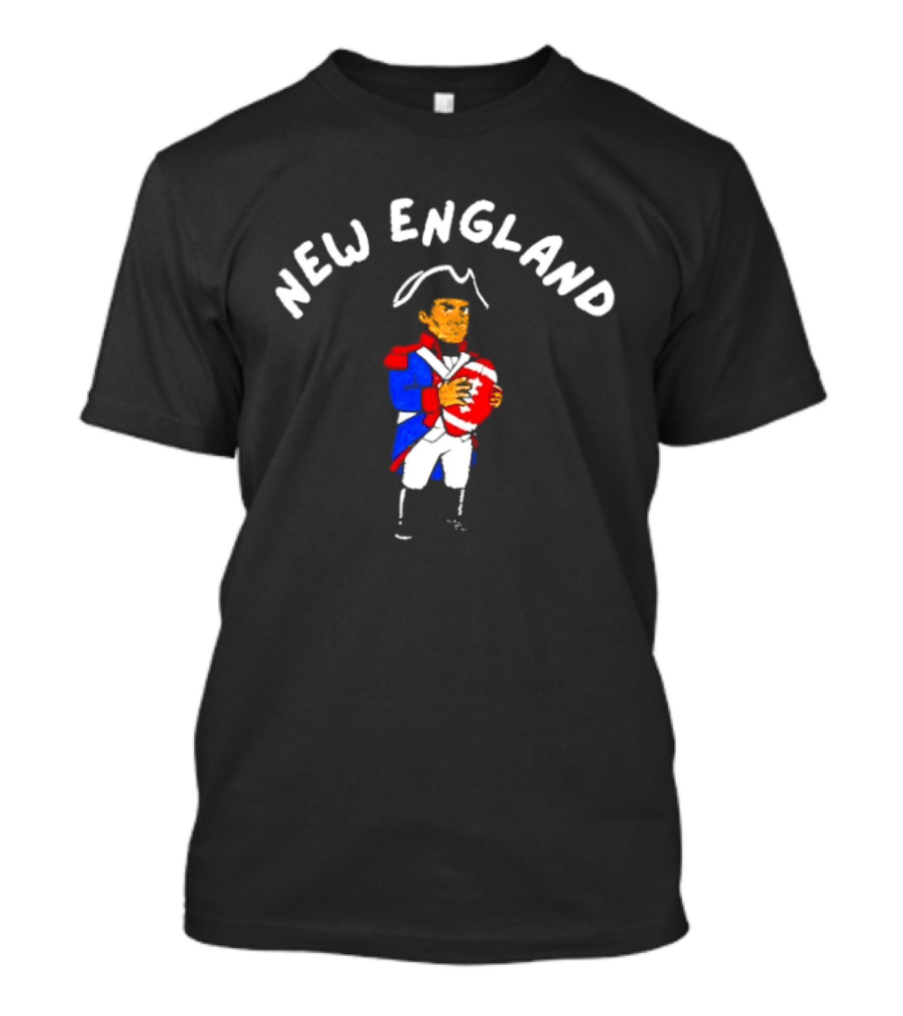 New England Patriots Football Mascot Colonial T-Shirt