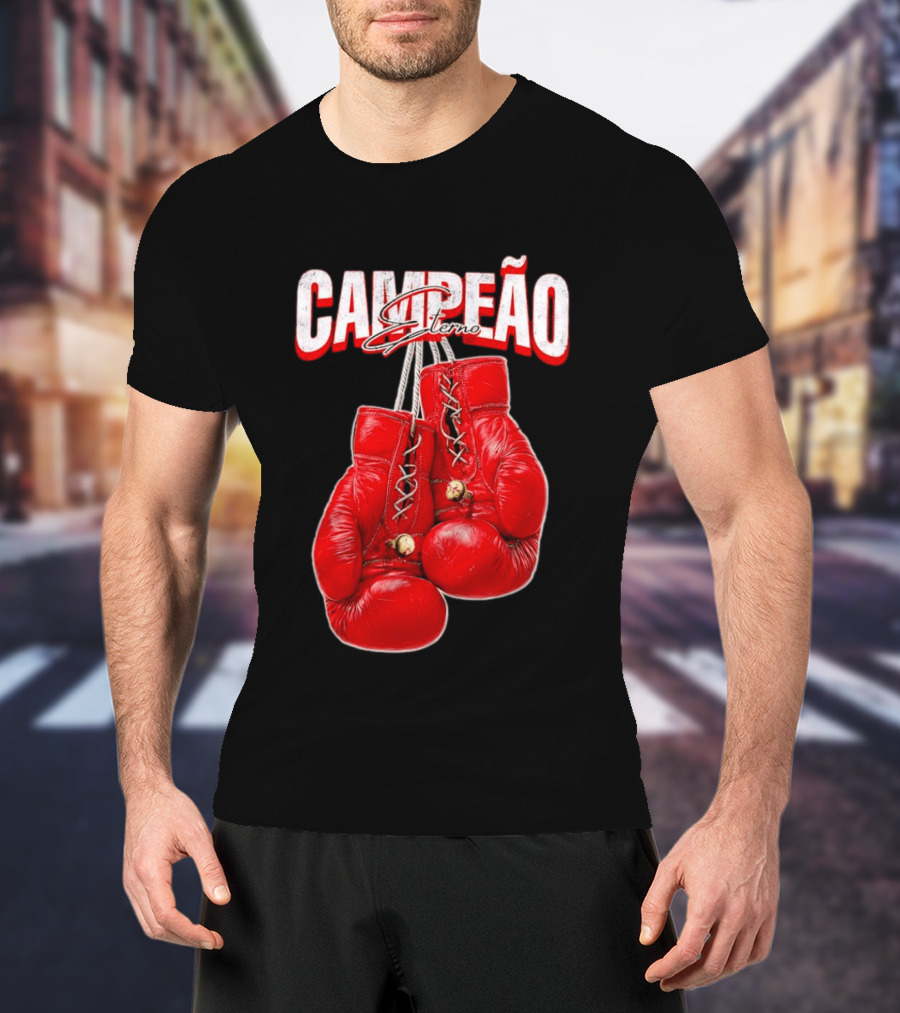 Campeao Eterno Red Boxing Gloves T-Shirt