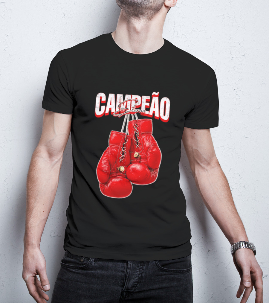 Campeao Eterno Red Boxing Gloves T-Shirt