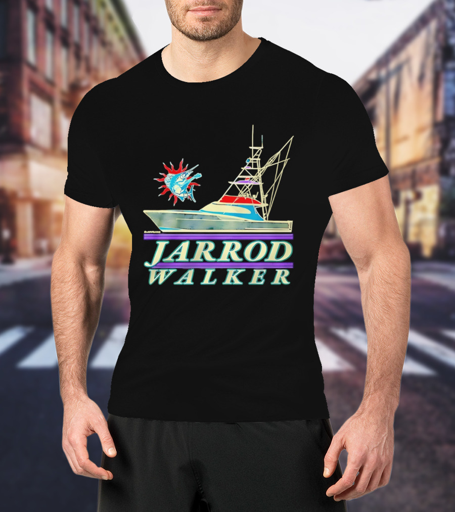Jarrod Walker Marlin Sportfish Boat T-Shirt