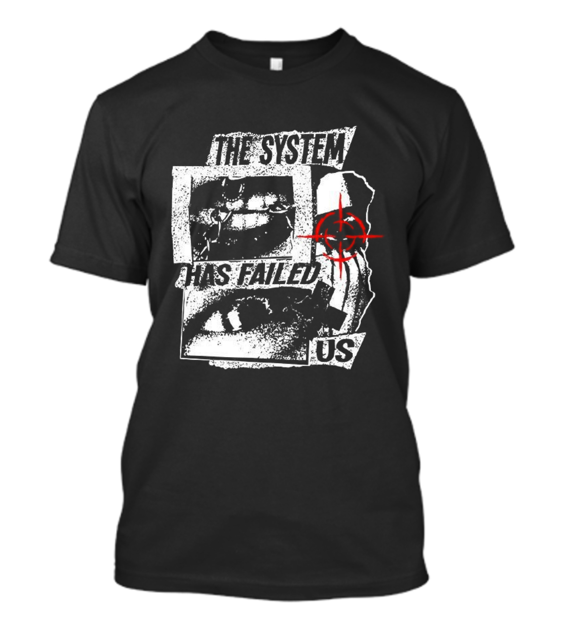The System Has Failed US Target Visual Motif T-Shirt