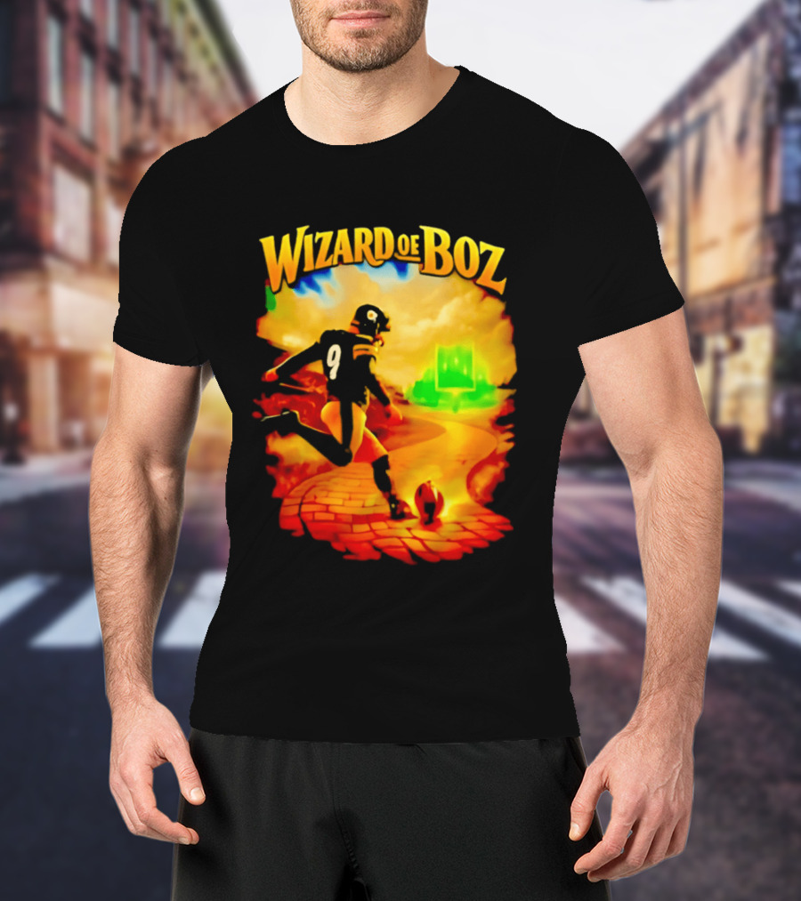 Wizard Of Boz Chris Boswell Pittsburgh Steelers Football Kicker Fantasy T-Shirt