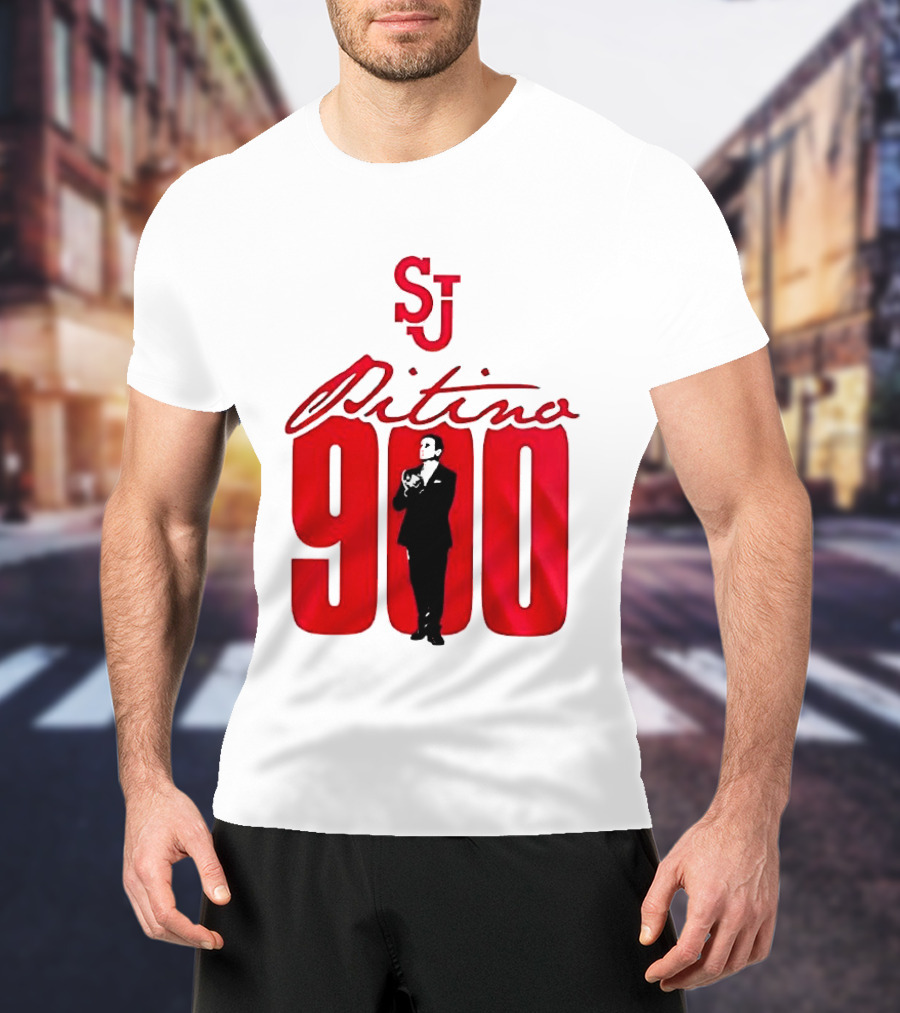 St. John's Rick Pitino 900 Victory Celebration 2026 T-Shirt